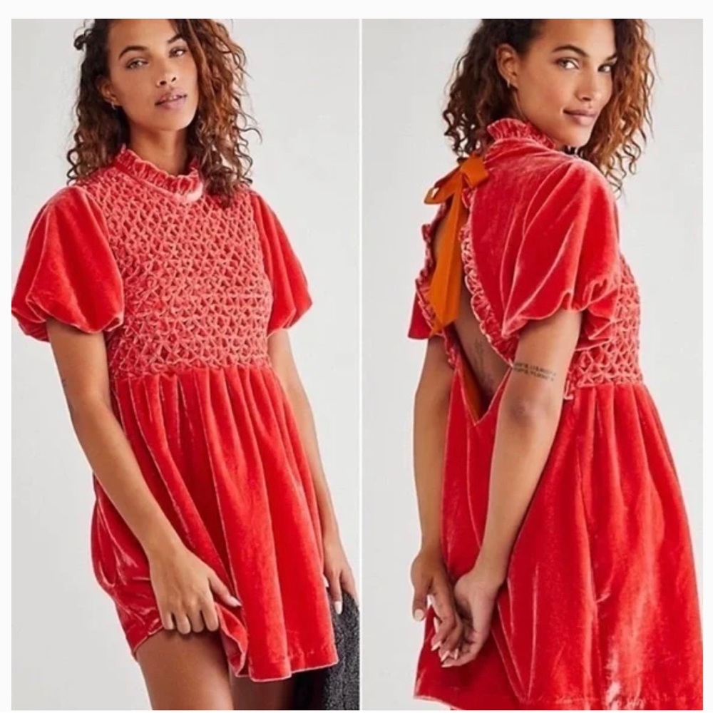 Free people gum drop mini dress